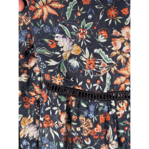 SEZANE Sixtine Long Sleeve Floral Blouse RARE - Picture 7 of 13